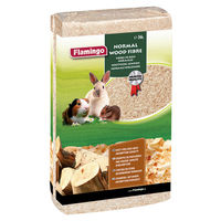 Produktbild von Flamingo Holzspäne aus Holzfaser Braun 2,5 kg - 35 l