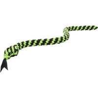 Produktbild von Flamingo HS FLOCCO Tauspielzeug aus Baumwolle Grün/Schwarz 95x6x4cm