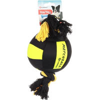 Produktbild von Flamingo HS MATCHBALL Spielball für Hühner aus Kunststoff Schwarz/Gelb 13cm