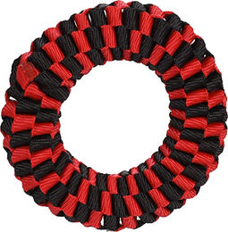 Flamingo HS MOVAS Gewebter Ring Rot/Schwarz 13cm aus Polyester – Bild 1 von 2