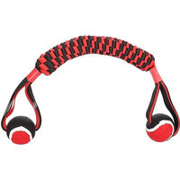 Produktbild von Flamingo HS MOVAS Wurfspielzeug Gewebter Stick mit Tennisball Rot Schwarz 60cm - 60 cm