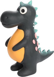 Flamingo HS PUGA Latex Dino Schwarz L 6,5x14x17cm – Bild 1 von 4