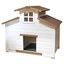 Flamingo Hühnerstall Yandan aus Holz mit Rampe und Schiebetür 104x67,5x91 cm – Bild 1 von 5