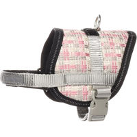 Produktbild von Flamingo Hund Geschirr Eeny Meeny Grau und Rosa Größe M aus Nylon