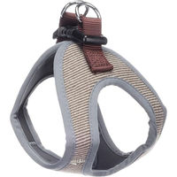 Produktbild von Flamingo Hund Geschirr Step & Go Herbert Norwegergeschirr aus Nylon Braun XS