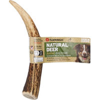 Produktbild von Flamingo Hund Leckerli Hirschgeweih Naturkauartikel zur Zahnpflege 95g - 70 g