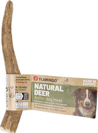 Flamingo Hund Leckerli Nature Hirschgeweih Easy Größe M 40g - 25 g – Bild 1 von 2