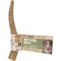 Produktbild von Flamingo Hund Leckerli Nature Hirschgeweih Easy Größe M 40g - 25 g