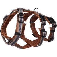 Produktbild von Flamingo Hund Sicherheitsgeschirr Ubud Schwarz Nylon XS
