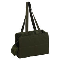 Produktbild von Flamingo Hund Tragetasche Ernesto Mini dunkelgrün wasserabweisend Polyester 43 x 20 x 27 cm