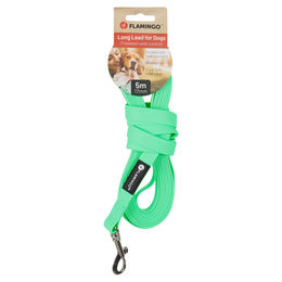 Produktbild von Flamingo Hund Trainings- und Schleppleine Caspar Mintgrün aus Biothane 5 m - 5 m