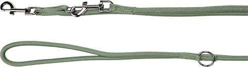 Flamingo Hund Trainingsleine aus Nylon in Beige Grün 2m – Bild 1 von 1