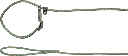 Flamingo Hund Zugg-Stopp-Leine Aiden aus Nylon in Khaki 1,3m – Bild 1 von 1