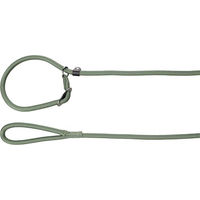 Produktbild von Flamingo Hund Zugg-Stopp-Leine aus Nylon in Khaki 1,7m 12mm
