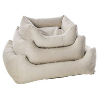 Produktbild von Flamingo Hundebett Argon rechteckig beige 100 x 80 x 25 cm