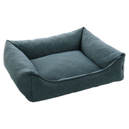 Flamingo Hundebett Avalon mit Memory Foam dunkelblau 80 x 67 x 22 cm – Bild 1 von 5