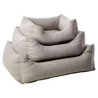Produktbild von Flamingo Hundebett Baleno rechteckig Taupe 100 x 80 x 25 cm