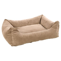 Flamingo Hundebett Celeste rechteckig beige 100 x 80 x 30 cm – Bild 1 von 1