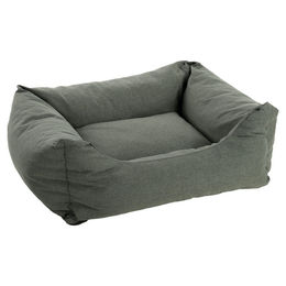 Flamingo Hundebett Geneve rechteckig dunkelgrün 80 x 67 x 22 cm – Bild 1 von 2