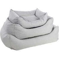 Produktbild von Flamingo Hundebett Genève rechteckig Grau 80 cm Ergonomisch Waschbar