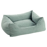 Produktbild von Flamingo Hundebett Geneve rechteckig grün Polyester 65 x 50 x 20 cm