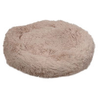 Produktbild von Flamingo Hundebett Krems rund beige aus Plüsch 70 cm - 70 cm