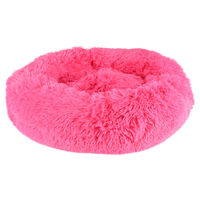 Produktbild von Flamingo Hundebett Krems rund Rosa aus Plüsch