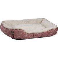 Produktbild von Flamingo Hundebett Lilly Rosa aus Plüsch 50 x 40 x 12 cm