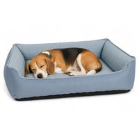 Produktbild von Flamingo Hundebett und Katzenbett Varga Blau Kühlmatte 80 x 67 cm