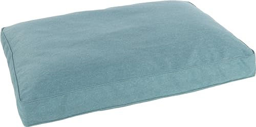 Flamingo Hundebett und Katzenkissen Valeco Blau 100 x 70 x 12 cm mit abnehmbarem Bezug und rutschfestem Boden – Bild 1 von 2