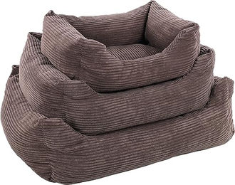 Flamingo Hundebett Velluto Mini Braun aus Polyester 65 x 50 x 20 cm – Bild 1 von 5