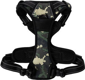 Flamingo Hundegeschirr Balou Jungle Camouflage aus Nylon Größe L – Bild 1 von 7