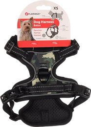 Flamingo Hundegeschirr Balou Jungle Camouflage XS für kleine Hunde und Welpen aus Nylon – Bild 1 von 5
