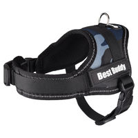 Produktbild von Flamingo Hundegeschirr Best Buddy Pluto Blau Camouflage Nylon Größe L