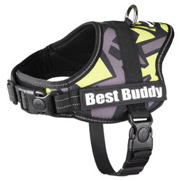 Flamingo Hundegeschirr Best Buddy Pluto Grün aus Nylon Größe L – Bild 1 von 2