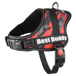 Flamingo Hundegeschirr Best Buddy Pluto Rot Camouflage Größe L aus Nylon – Bild 1 von 2