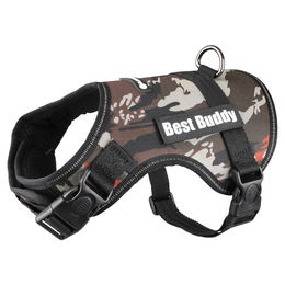Flamingo Hundegeschirr Best Buddy Uranus Jungle Camouflage aus Nylon Größe M – Bild 1 von 5