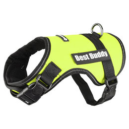 Flamingo Hundegeschirr Best Buddy Uranus Neon Grün Größe XL aus Nylon – Bild 1 von 4