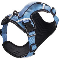 Produktbild von Flamingo Hundegeschirr Blau Nylon XXL 70-98cm