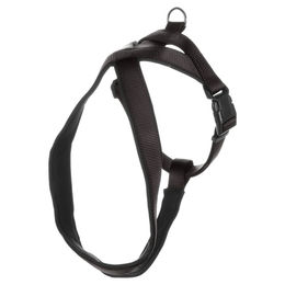 Flamingo Hundegeschirr Cross Abbi aus Baumwolle Schwarz Größe L – Bild 1 von 3