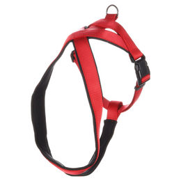 Flamingo Hundegeschirr Cross Abbi aus Nylon Rot Größe L – Bild 1 von 3