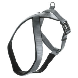 Flamingo Hundegeschirr Cross Abbi Grau Größe L aus Nylon – Bild 1 von 3