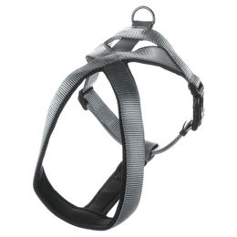 Flamingo Hundegeschirr Cross Abbi Grau Größe S aus Nylon – Bild 1 von 3