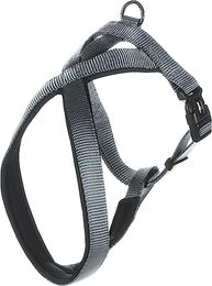 Flamingo Hundegeschirr Cross Abbi Grau XS 42-50cm aus Nylon – Bild 1 von 3
