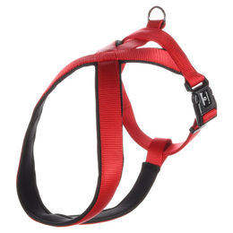 Flamingo Hundegeschirr Cross Abbi Rot Nylon Größe M – Bild 1 von 3