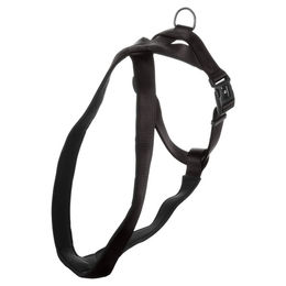 Flamingo Hundegeschirr Cross Abbi Schwarz Baumwolle Größe XXL – Bild 1 von 2