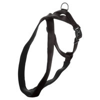 Produktbild von Flamingo Hundegeschirr Cross Abbi Schwarz Baumwolle Größe XXL