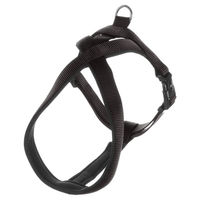 Produktbild von Flamingo Hundegeschirr Cross Abbi Schwarz Größe XS