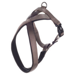 Flamingo Hundegeschirr Cross Abbi Taupe Beige Nylon Größe XXS – Bild 1 von 3