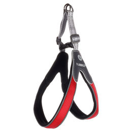 Flamingo Hundegeschirr Easy Hilka Rot Nylon Größe L – Bild 1 von 4